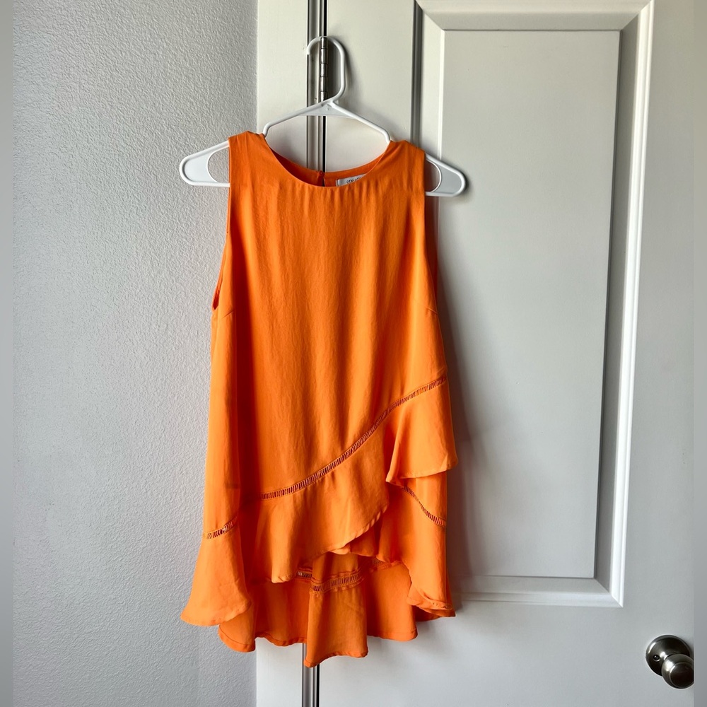 {One One Six} Ruffled Tank Top